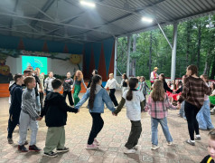 Путешествие в прошлое на "Фольклорном вечере"! 