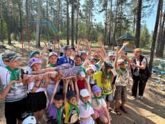 В лагере "Солнечный" открылась 2 смена
