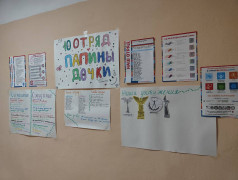 Отбор отрядных уголков в ДОЛ "Экспресс"