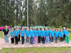 ТОРЖЕСТВЕННАЯ ЛИНЕЙКА ОТКРЫТИЯ 2-Й СМЕНЫ В ДОЛ "ТВЕРЦА"