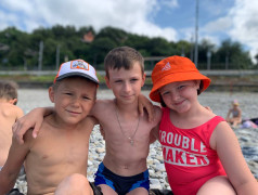 Купание в ДОЛ "Экспресс" - оздоровление, энергия и впечатления!