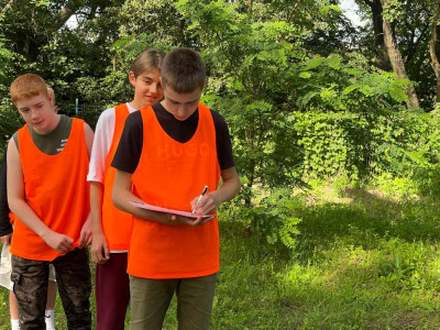 Платформа №7 в лицах в ДОЛ им. Зои Космодемьянской