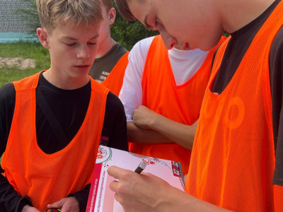 Платформа №7 в лицах в ДОЛ им. Зои Космодемьянской