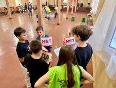 "Суперсила Квадронавтов": яркий финал "Железнодорожной игротеки" в лагере "Огоньки"!