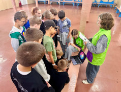 "Иммуноген": захватывающая игра в "Огоньках" объединила средние отряды в борьбе за будущее!