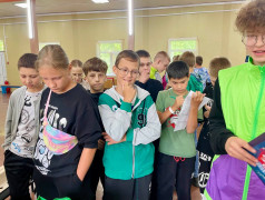 "Иммуноген": захватывающая игра в "Огоньках" объединила средние отряды в борьбе за будущее!