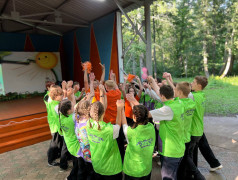 Торжественное открытие второй смены в "Орлёнке"! 