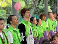 Торжественное открытие второй смены в "Орлёнке"! 