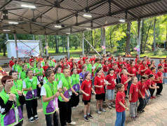 Торжественное открытие второй смены в "Орлёнке"! 