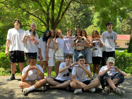 Белый цвет, радость и любовь в ДОЛ 