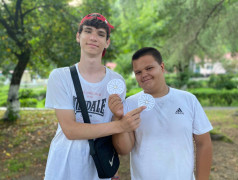 Акция "Подари ромашку" в ДОЛ "Экспресс"