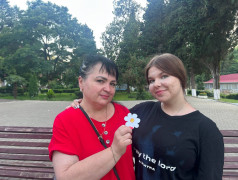 Акция "Подари ромашку" в ДОЛ "Экспресс"