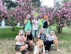 Конкурс "Инсталляция из фильма" в ДОЛ "Экспресс"