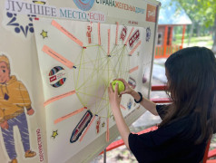 &laquo;Лагерь &mdash; лучшее место: ребята создают сердце из нитей, воплощая свои ценности&raquo;