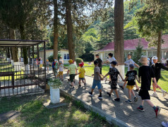 Вертушка "Открываем ДОЛ "Экспресс" вместе": Завертелись, как белки в колесе, но нам весело!