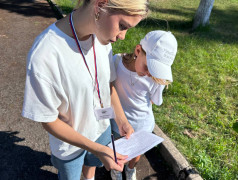 Вертушка "Открываем ДОЛ "Экспресс" вместе": Завертелись, как белки в колесе, но нам весело!