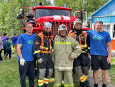 22/07/25 В ДОЛ "Звёздный" прошли плановые пожарно-тактические учения! ?