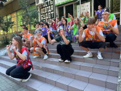 ДОЛ "Экспресс" проснулся, улыбнулся: ТиН-лига сделала зарядку, и мир стал прекрасен!