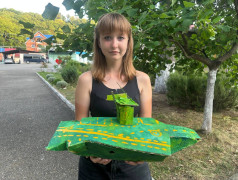 ДОЛ "Экспресс" на абордаж! День ВМФ: Корабли из картона и моря на лицах!