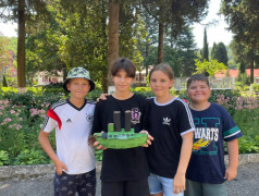 ДОЛ "Экспресс" на абордаж! День ВМФ: Корабли из картона и моря на лицах!