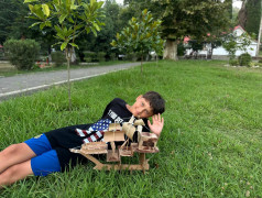 ДОЛ "Экспресс" на абордаж! День ВМФ: Корабли из картона и моря на лицах!