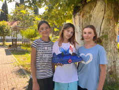 ДОЛ "Экспресс" на абордаж! День ВМФ: Корабли из картона и моря на лицах!