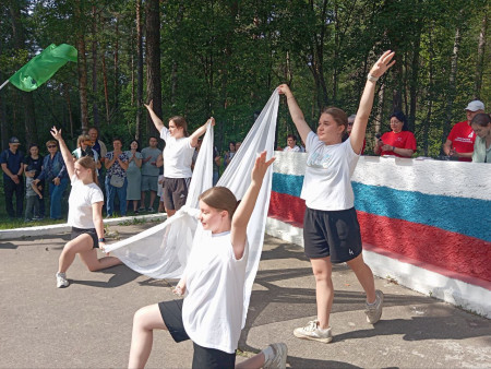 Родительский день в лагере 