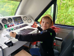 На волшебной волне детской железной дороги!  