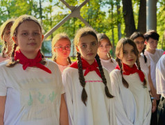 Смотр строя и песни: Орлята покорили эпоху пионерии! 