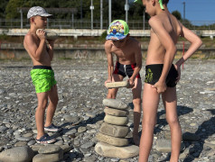 ДОЛ "Экспресс": Мы строили, строили, и наконец&hellip;купались!