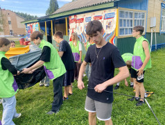 "ЖД Вызов" в Огоньках: Юные патриоты приняли эстафету поколений.