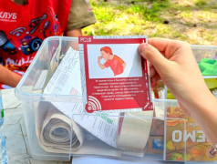 "Железнодорожный вызов" принят! В "Зелёном огоньке" раскрыли тайну и встретили "Победу" фестивалем красок!