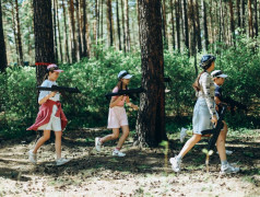 Лазертаг: космическая битва в лагере!  