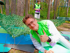 Командно-стратегическая игра "Вызов" в лагере "Сосновый бор"