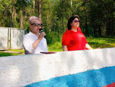 Линейка открытия 3 лагерной смены