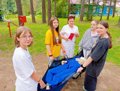 Командно-стратегическая игра "Вызов" в лагере "Сосновый бор"