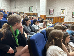 Встреча с инспектором ПДН в лагере. Профилактическая беседа с представителем ОМВД