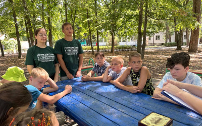 Наставники Тин Лиги:  путеводные звёзды в ДОЛ "Локомотив"! 