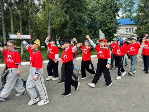 День Государственного флага России в ЛОК «Сахареж»