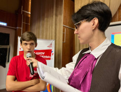 В лагере "Маяк" прошло Ток-Шоу "Ломая стены"!