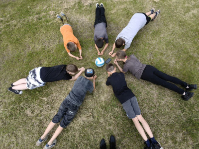 Лицо лагеря. Хоть сейчас на обложку.