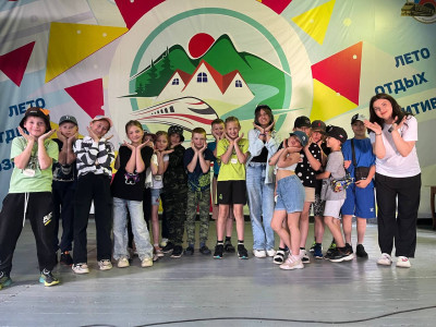 Лицо лагеря. Хоть сейчас на обложку.