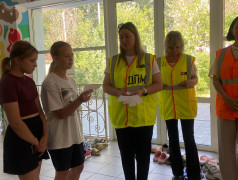 Астраханские железнодорожники провели акцию для детей