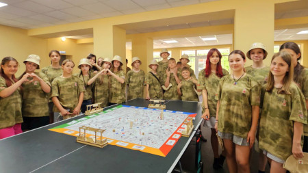 В ДОЛ «Зелёный Огонёк» состоялась увлекательная игра «Платформа №7. Наследники железнодорожной славы»! ✨