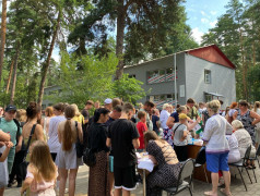 "Полный вперёд!". В ДОЛ "Зелёный огонёк" стартовала 3 лагерная смена 2025 года. 