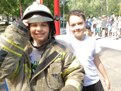 Отряд МЧС России по Ростовской области в ДОЛ "Локомотив"