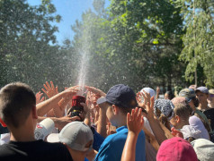 Отряд МЧС России по Ростовской области в ДОЛ "Локомотив"