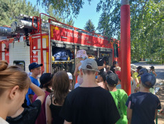 Отряд МЧС России по Ростовской области в ДОЛ "Локомотив"