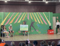 Профориентационный вечер в лагере 