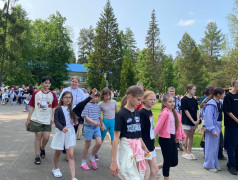 Учебно-тренировочное мероприятие по эвакуации в лагере &laquo;Сахареж&raquo;